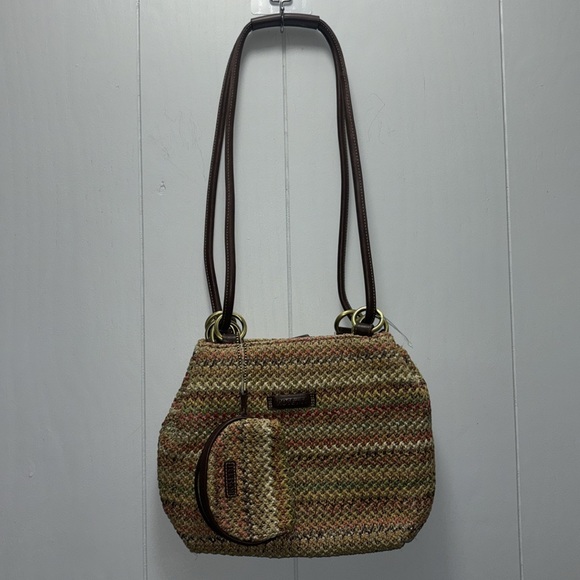 Rosetti Woven Shoulder Bag With Matching Coin Purse - Picture 4 of 7
